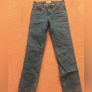 Abercrombie & Fitch Mid Rise Blue Jeans